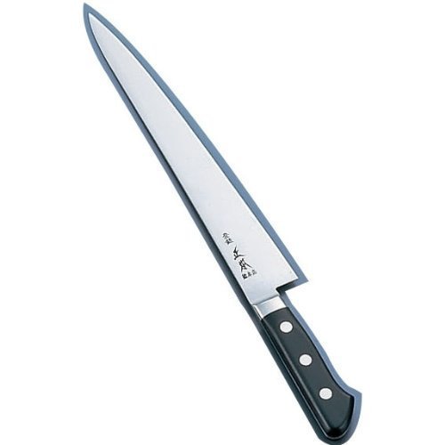 正本　筋引き　約24cm Amazon.co.jp: 正本総本店 ツバ付筋引(両刃) 24㎝ ブレード